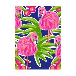 Colorful Lilly-inspired Flamingo Magnet